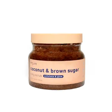 Gommage exfoliant pour le corps à la noix de coco et au sucre brun