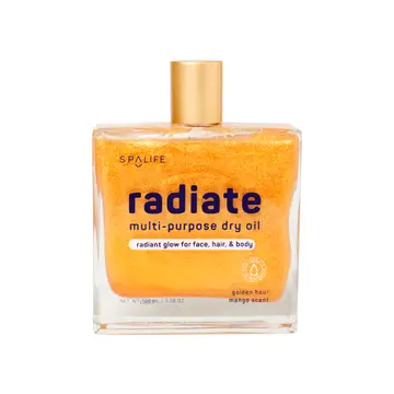 Huile Sèche Radiate, pour Visage Cheveux & Corps - Parfum Mangue