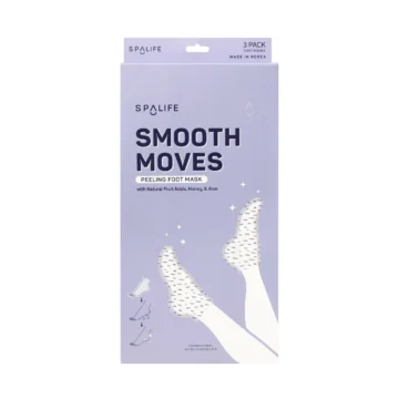 Masque exfoliant pour les pieds Smooth Moves aux acides de fruits naturels