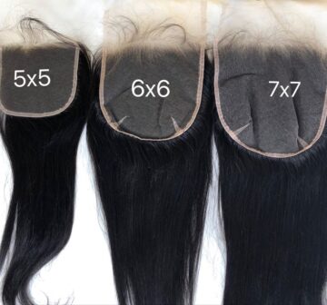 Lace closure   large  5*5 HD