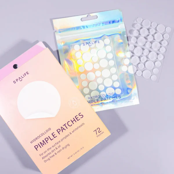 Patchs hydrocolloïdes transparents pour boutons 72 carats - (rose) – Image 2